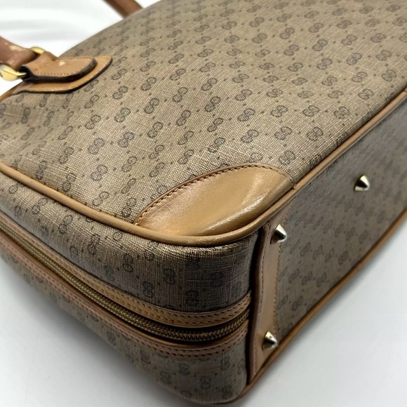 Gucci Handbag Vintage Micro Interlocking GG with COA - Picture 11 of 16